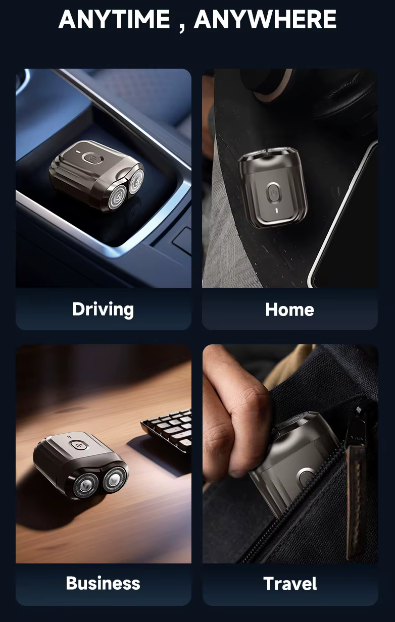 Minigolacz™ – Luksus Gładkiej Skóry w Każdej Chwili | Precyzyjna Golarka Premium